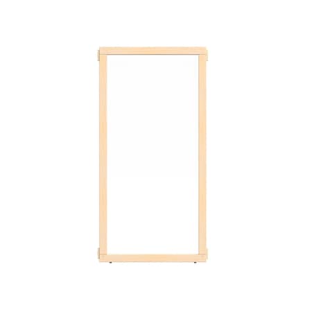 Jonti-Craft KYDZ Suite Panel, S-height, 24 in. Wide, See-Thru 1510JCSPL